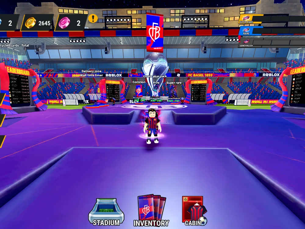 Inside the FC Basel 1893 Clubhouse on Roblox