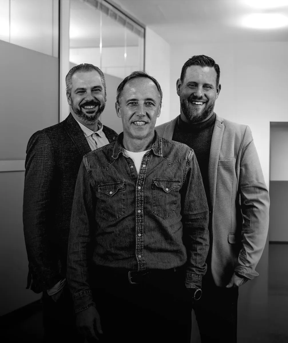 DayZero founders, from left: Matthias Zander, Jordi Roig and Tobias Egartner